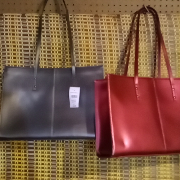 Wilsons Leather Handbags - NWT Wilson's Leather Tote/RED!!!
